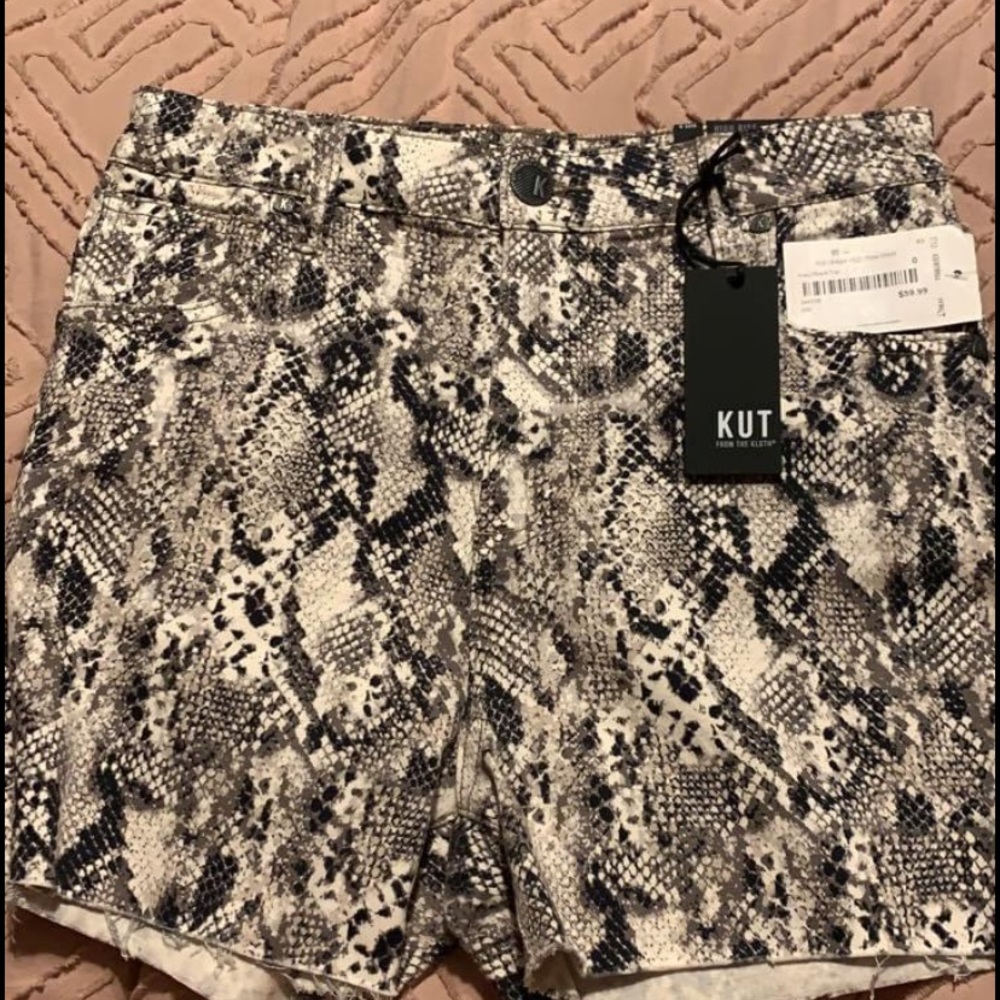 KUT high rise shorts